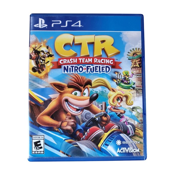 CTR Crash Team Racing Nitro Fueled PS4 Playstation 4 Video Game Activision - Picture 1 of 4